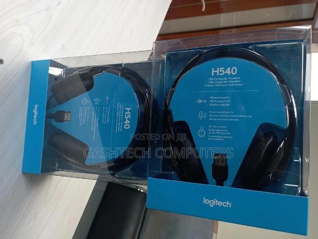 Logitech H540 High-Performance USB Headset - main view