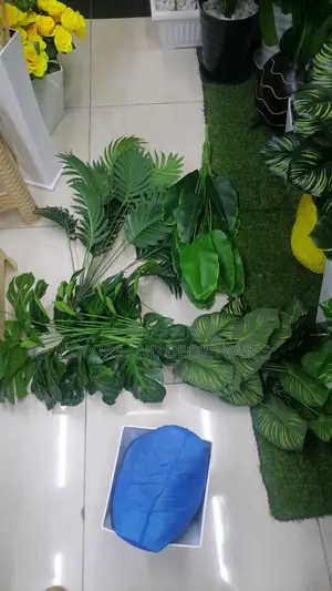 Plants Artificial Green in Colour