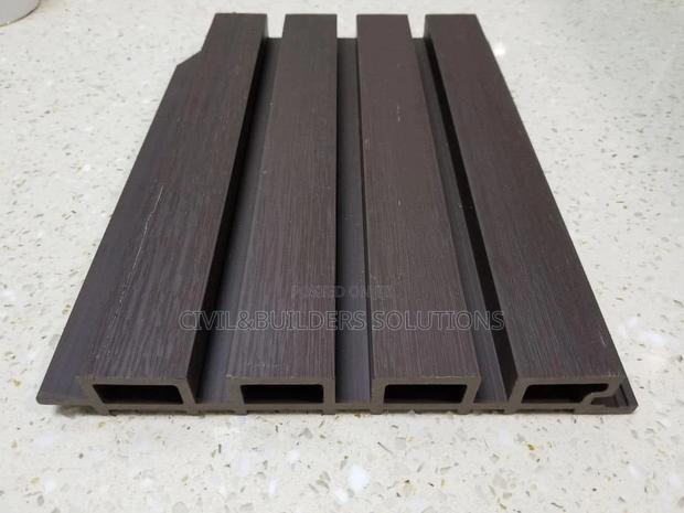 Chestnut Brown Fluted Panel - main view