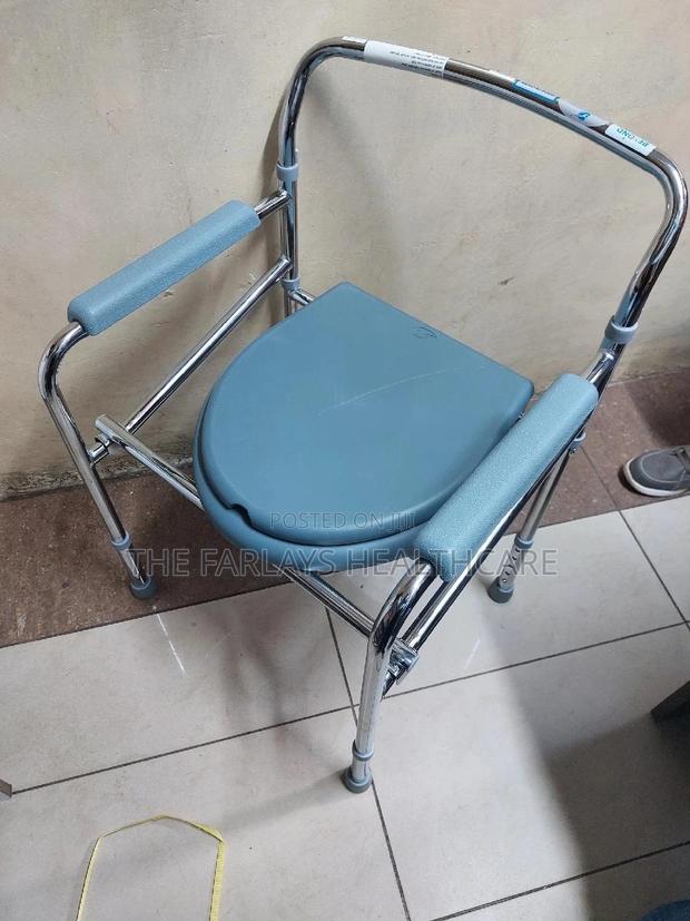 Foldable Commode Seat With Adjustable Height - main view