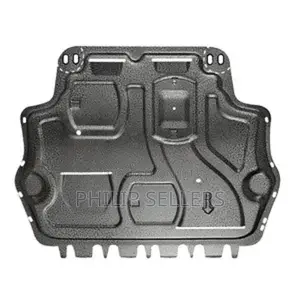 Full Coverage Steel Engine Skid Plate Splash Shield Use For