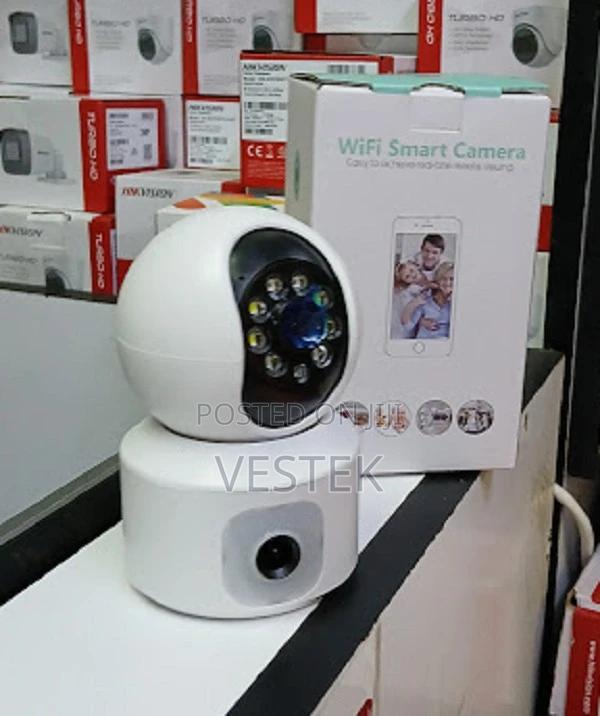Dual Lens 4MP Wifi PTZ Camera Nanny Camera Dual Nanny Camera
