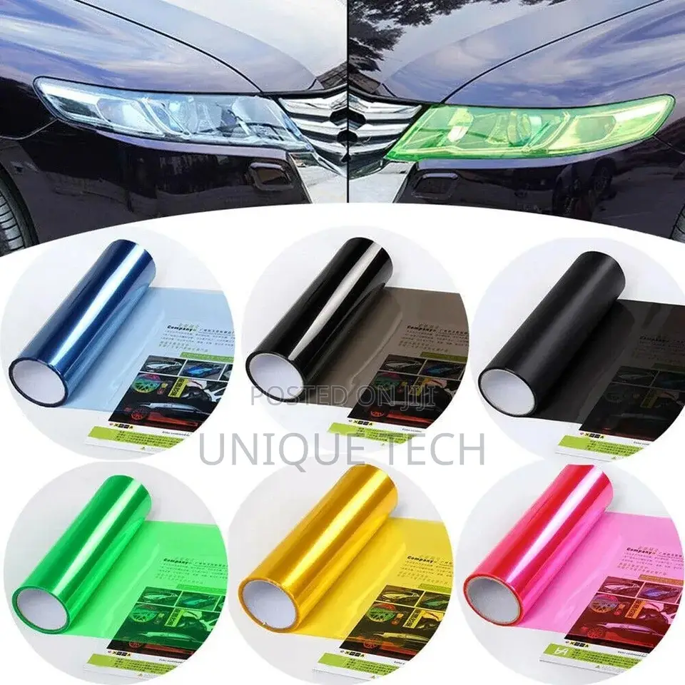 Car Headlight Tints Vinyl Sticker Taillight Tint 1m×30cm