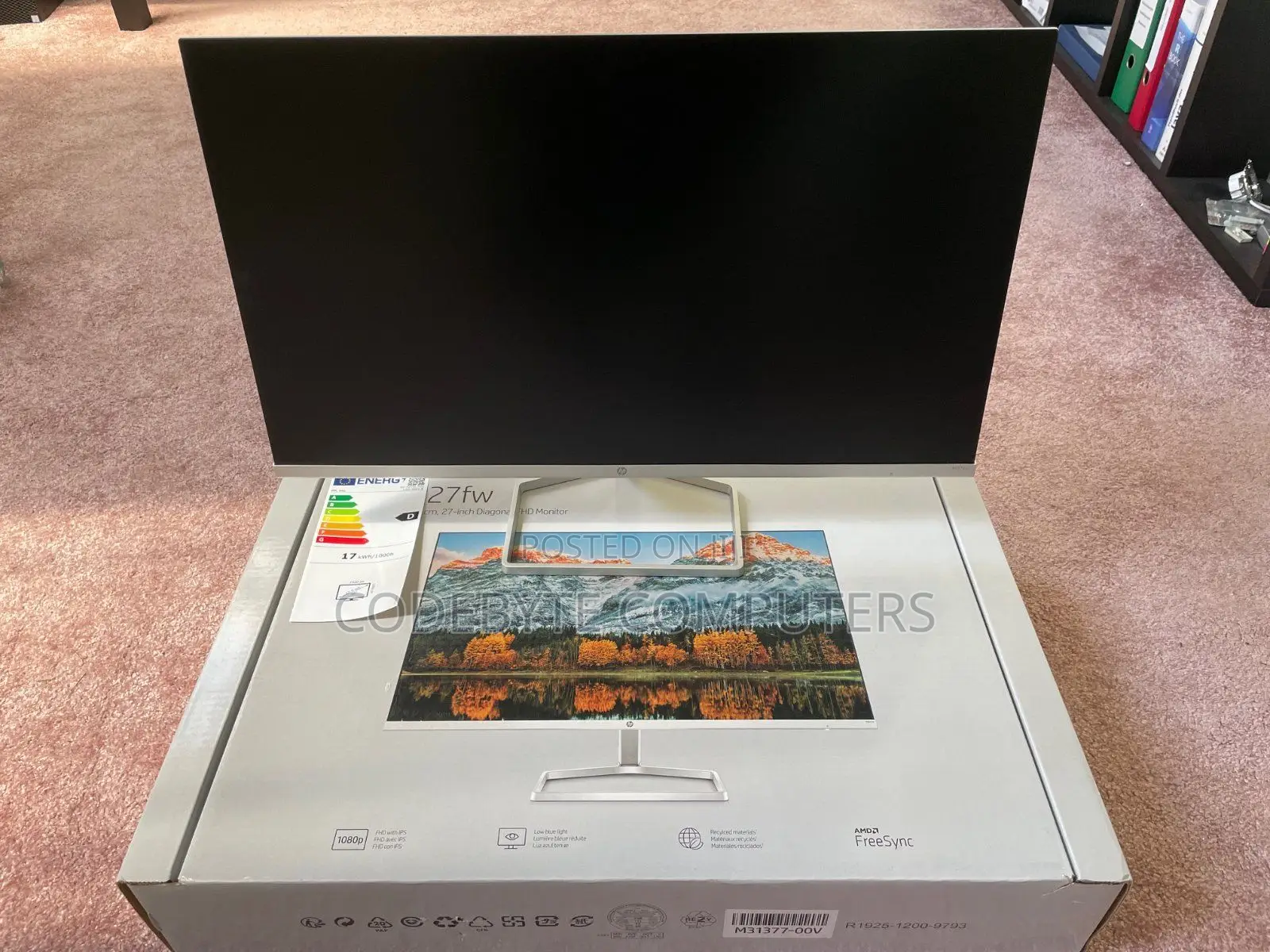 HP M27fw 27-Inch IPS Display Monitor