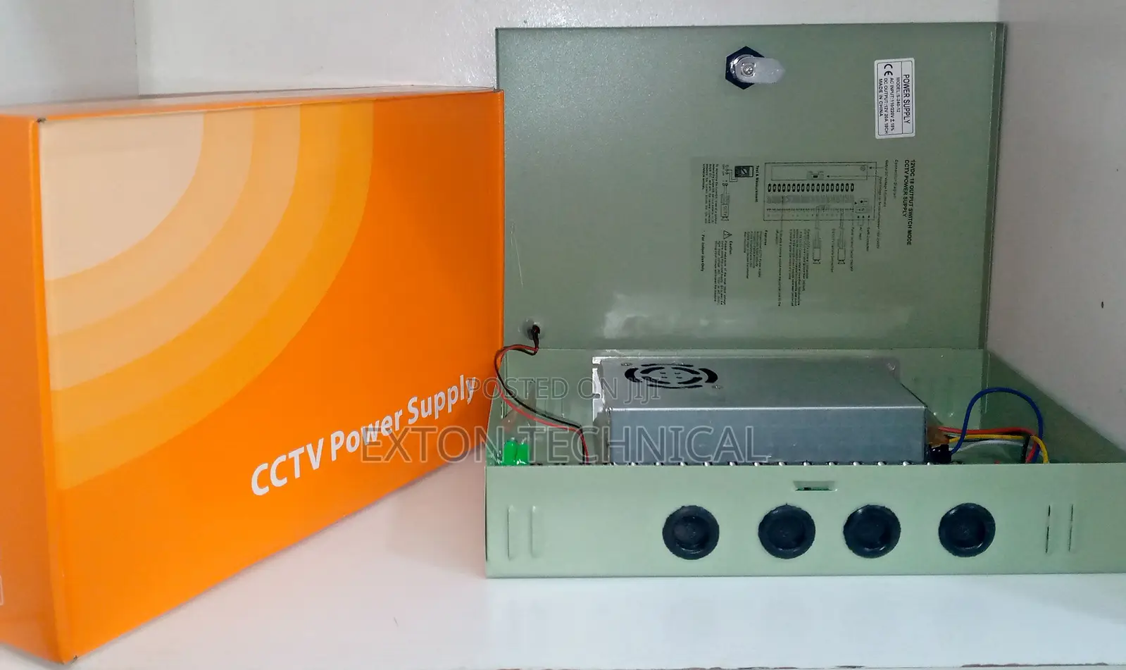 Closed Power Supply for Upto 20cctv Cameras 12v20a Fused