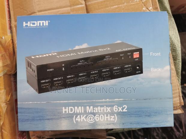  Display HDMI Matrix With Optical Cable Input - thumbnail 3