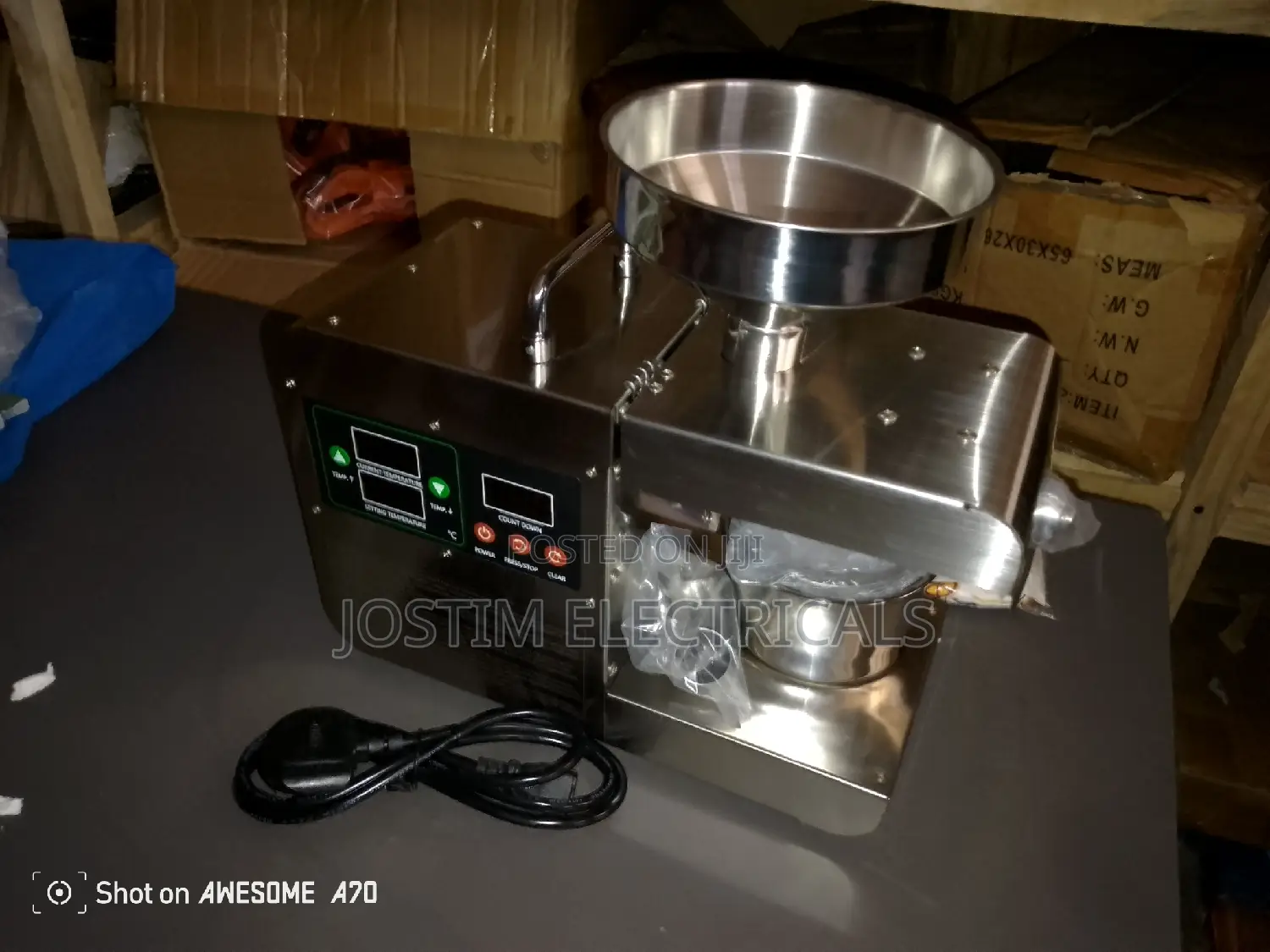 Oil Expeller Machine 1200w