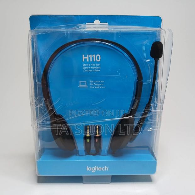 Logitech H110 Stereo Headset With Mic - main view
