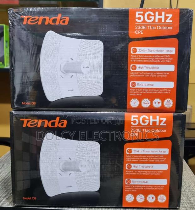 Tenda O8 Outdoor CPE 11ac 5ghz 23dbi Wifi Bridge