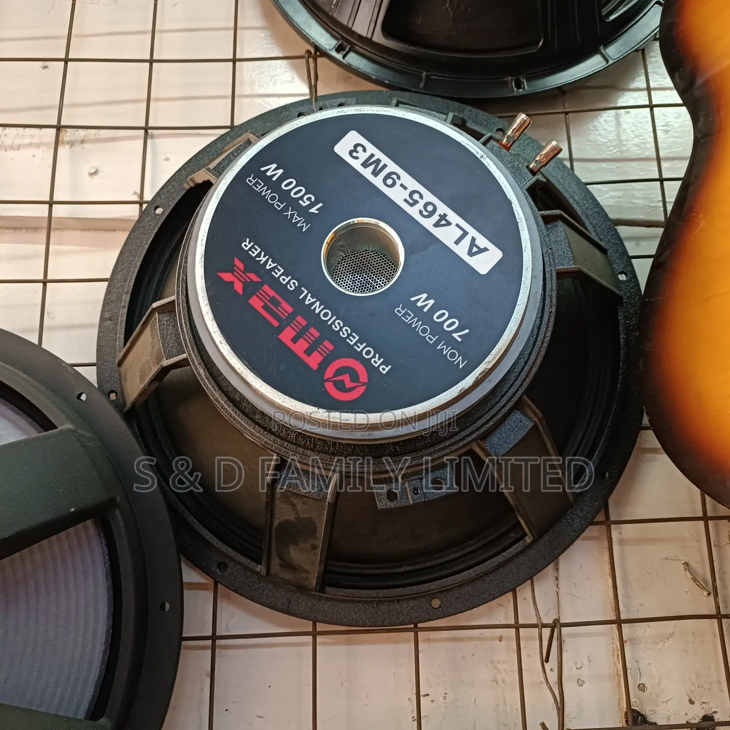 Omax AL465-9M3 Bass Speaker