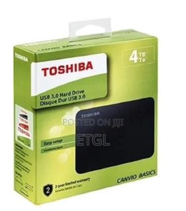 Toshiba Canvio External HDD - 4tb