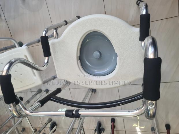 Walking Frame With Commode - thumbnail 4