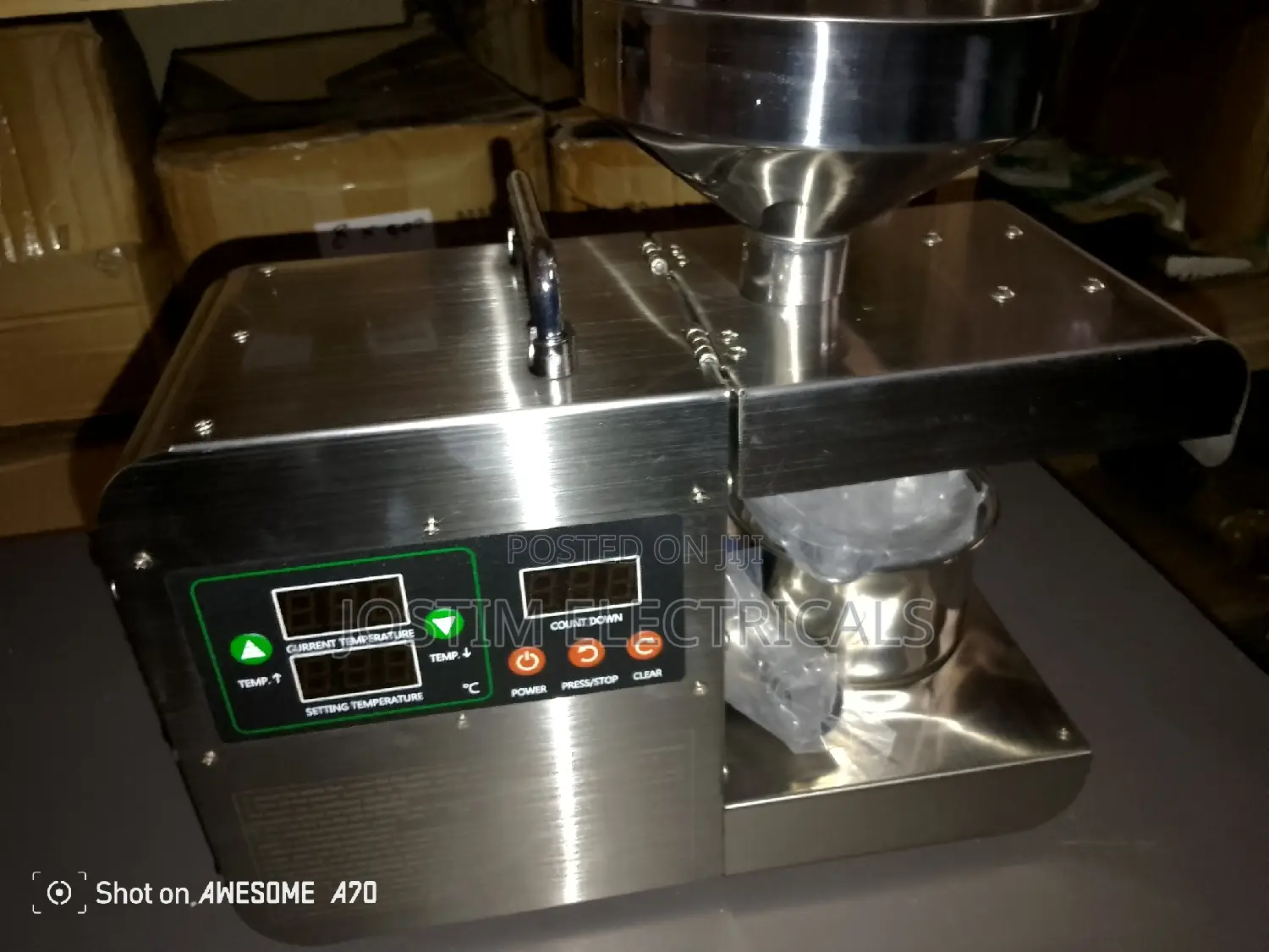 Oil Extractor Machine 1200w