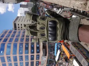 Quality Jungle Green Full-Finger Tactical Gloves