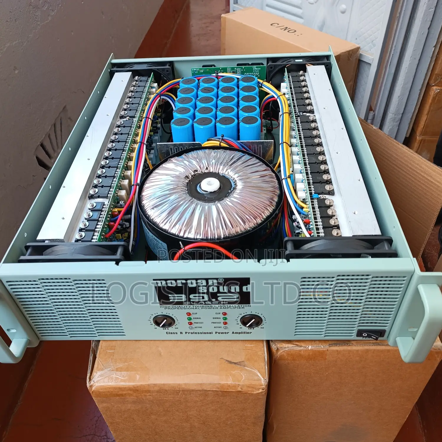Original Morgan Sound 39.2 Heavy Duty Power Amplifier 64 /20