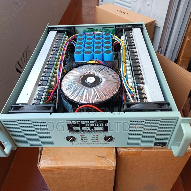 Original Morgan Sound 39.2 Heavy Duty Power Amplifier 64 /20 - thumbnail 3