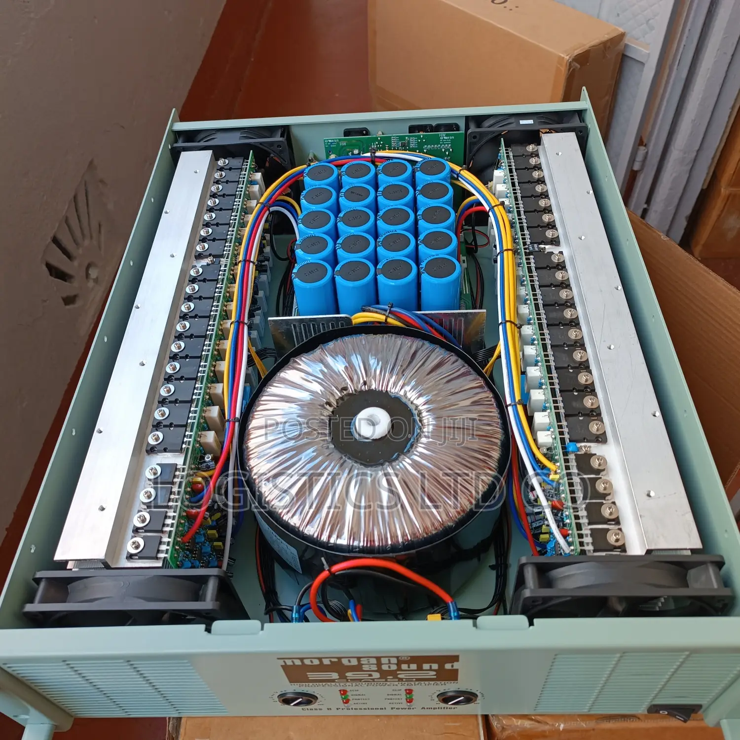 Original Morgan Sound 39.2 Heavy Duty Power Amplifier 64 /20