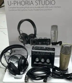 U-Phoria STUDIO Audiophile 2x2 USB Audio Interface / New Set