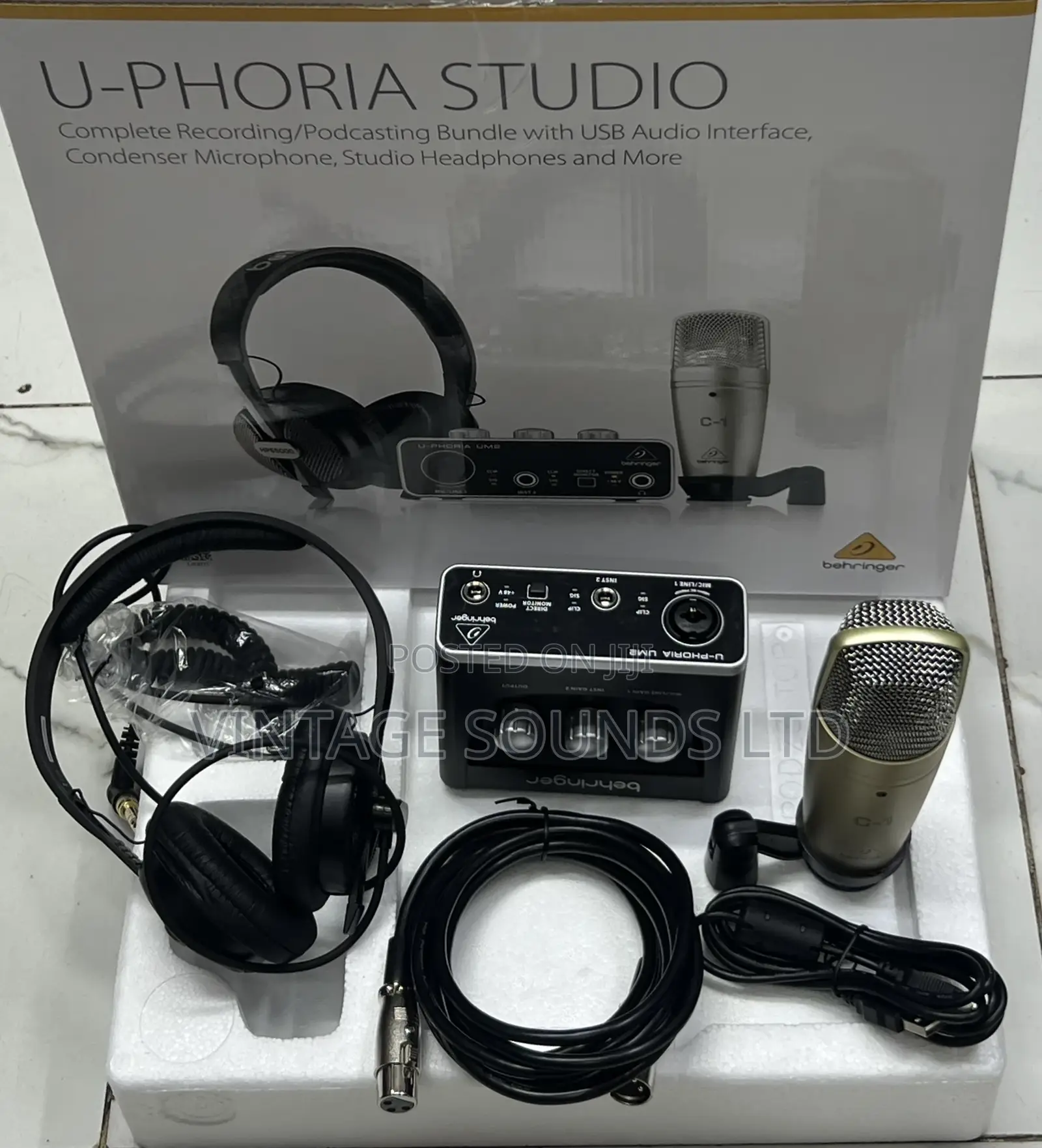 U-Phoria STUDIO Audiophile 2x2 USB Audio Interface / New Set