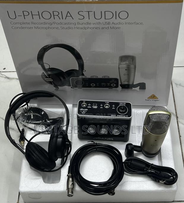 U-Phoria STUDIO Audiophile 2x2 USB Audio Interface / New Set - main view