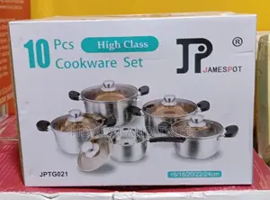Jamesport 10 Pieces Cookware