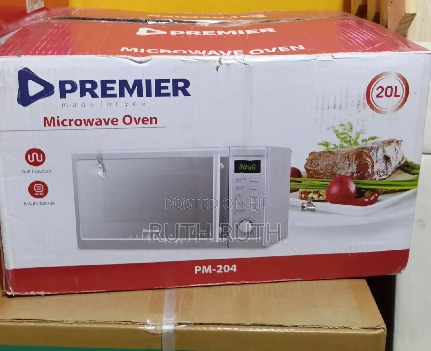 20 Litres Premier Microwave With Grill