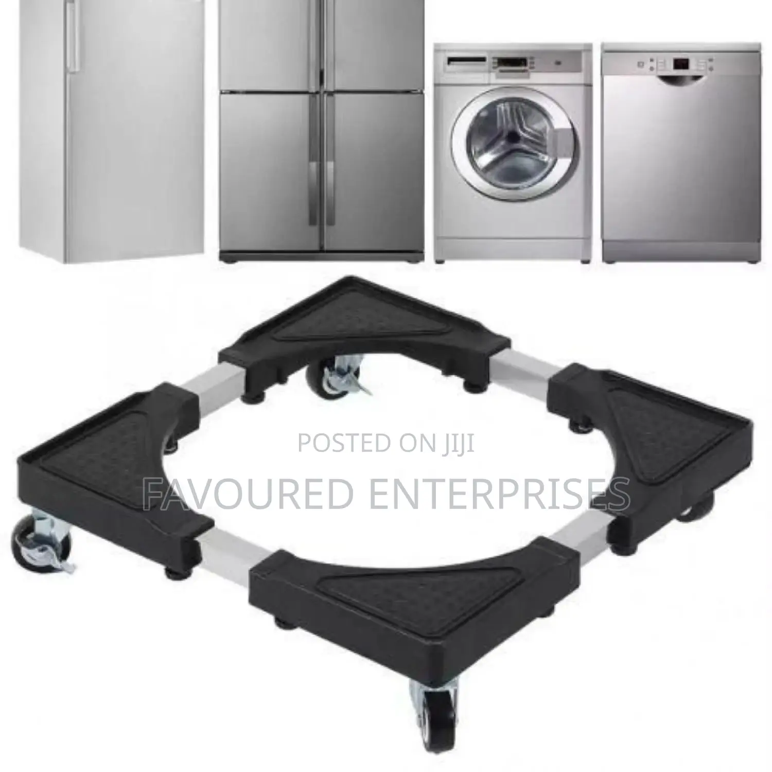 ADJUSTABLE Fridge Base Trolley or Washing Machine Base