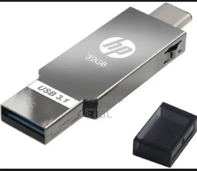 HP USB 3.1 X304M Type A + Type C Flashdisk - 32gb