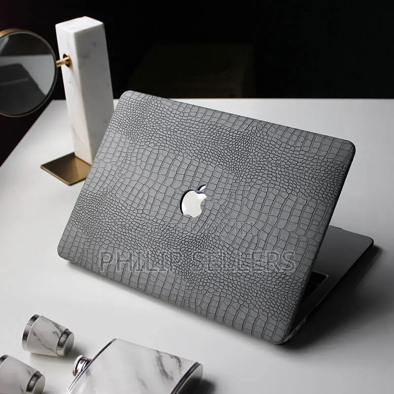 Leather Shell Case Cover for Macbook Air 13 Macbook Pro