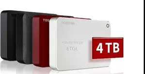 Toshiba Canvio External HDD - 4tb