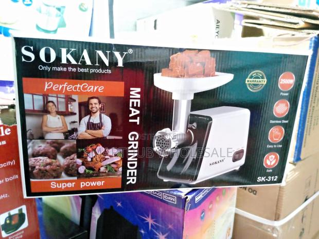 *Sokany Meat Mincer 2500watts.,Powerful Mincer