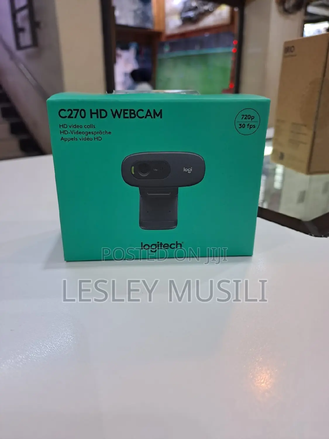 Logitech C270 Hd Webcam (Hd Video Calls)