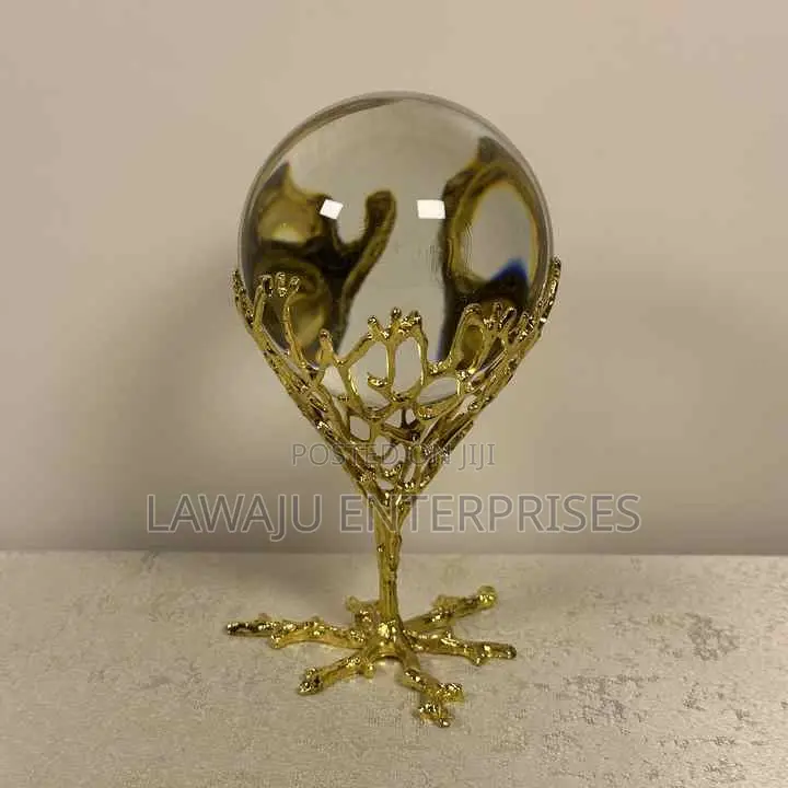 Nordic Golden Luxury Crystal Ball