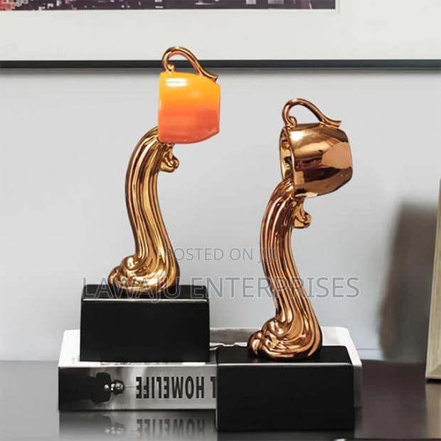 Ceramic Liquid Splash Coffee Mug Decor - main view