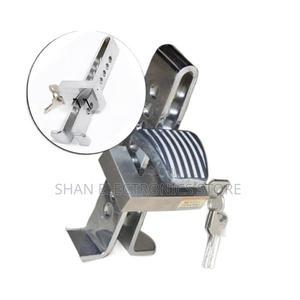 Brake Pedal Lock, Adjustable Auto Stainless Steel 8 Holes ^ - thumbnail 2