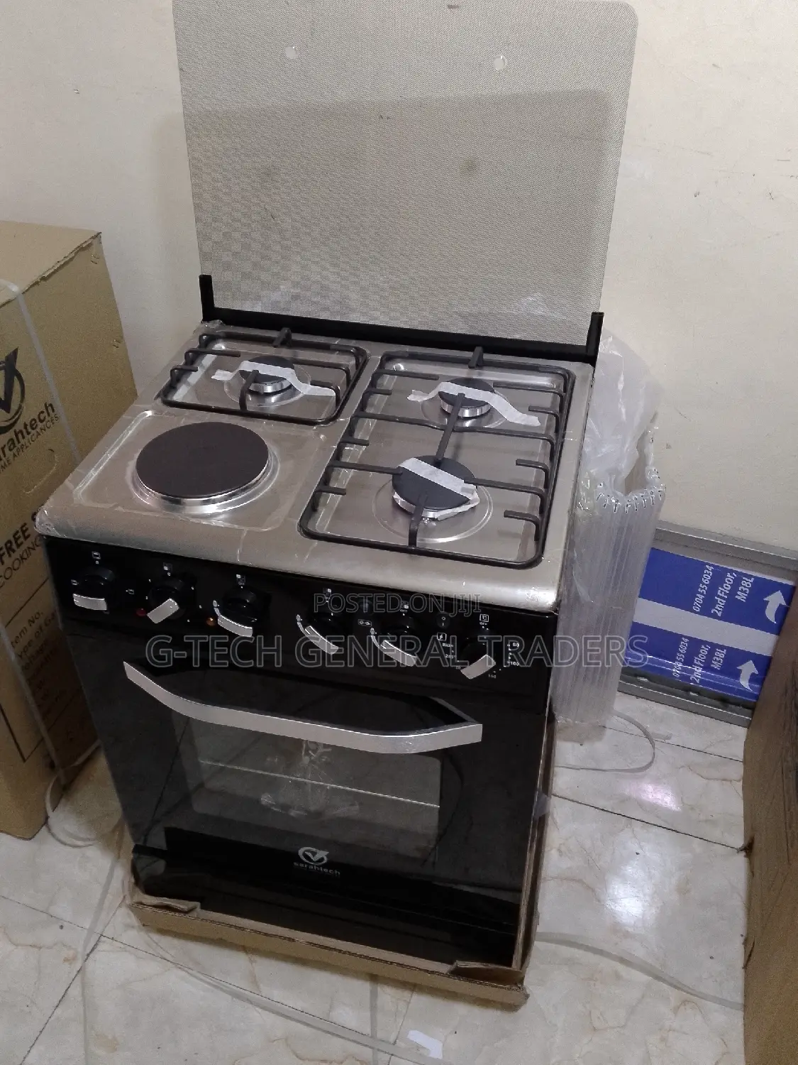 Standing Cooker! Sarahtech 3+1 60*60 Oven Cooker