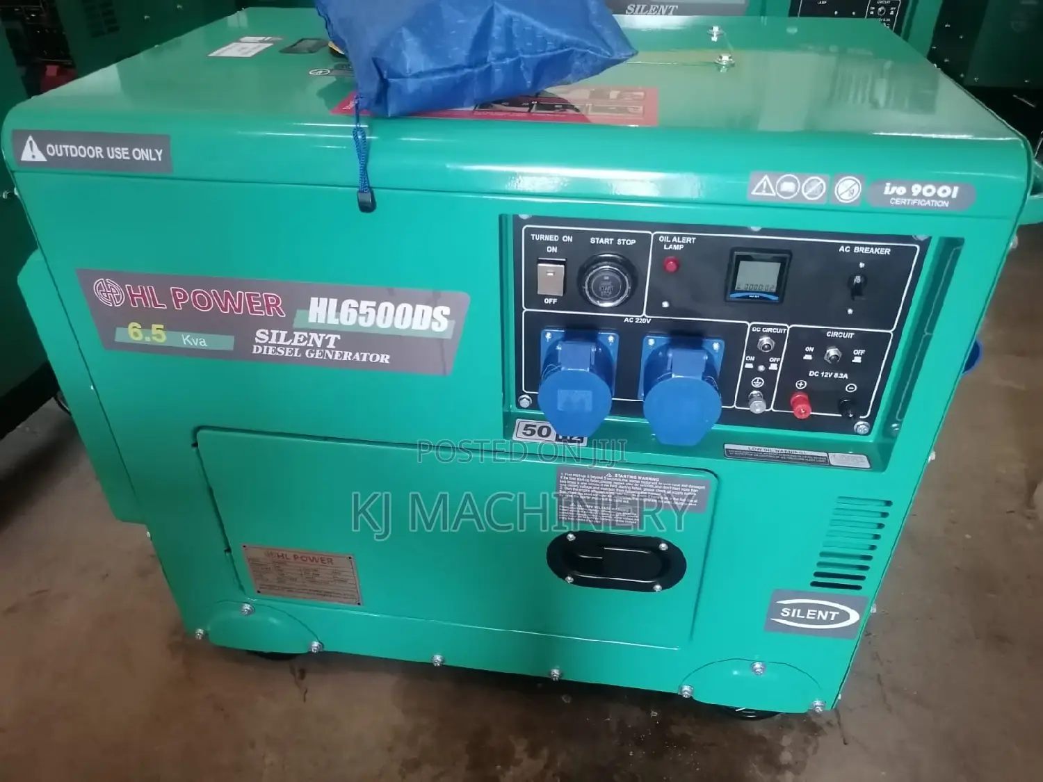 HL Power 6.5kva Diesel Silent Generator