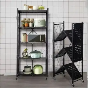 5 Layer Household Kitchen Shelf/ Kitchen Rack Standing Rack