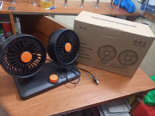 Car Air Fan - 12v USB Design Car Fan