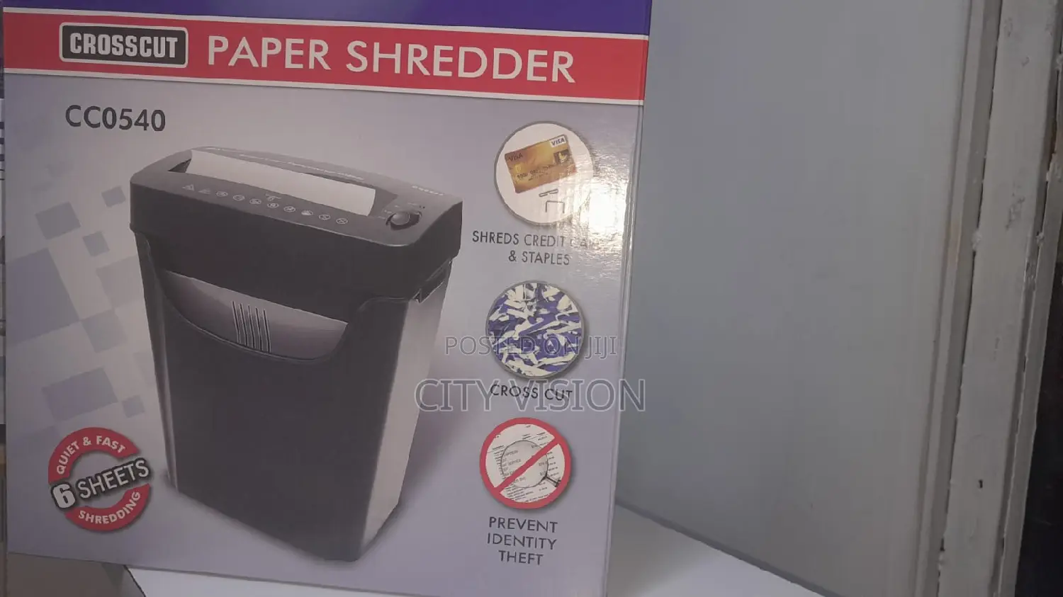 CC0540 Crosscut Paper Shredder!! CC0540 Paper Shredder