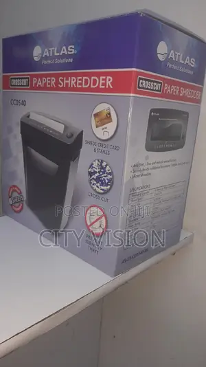Paper Shredder CC0540 Cross Cut Atlas // Atlas CC0540
