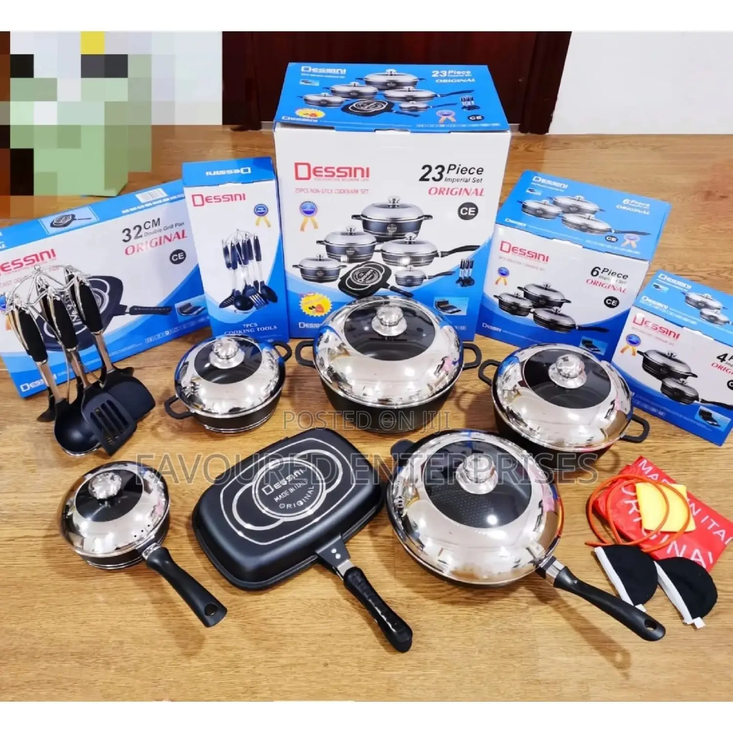 Dessini 23pcs Heavy Imperial Non-Stick Cookware Set