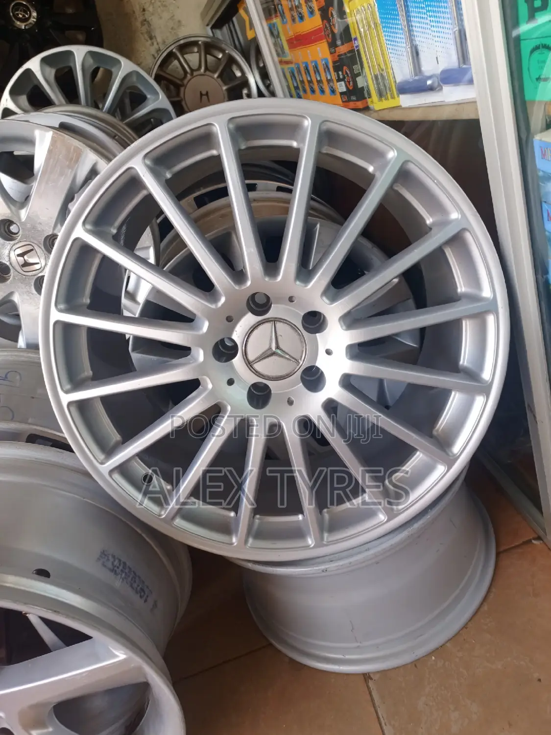Size 19 Inches Mercedes Benz Alloy Japan Rims Set