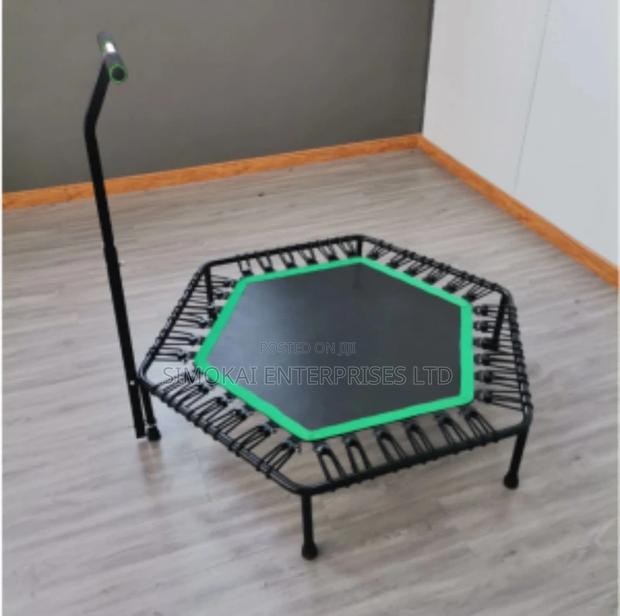Fitness Hexagon Trampoline - main view