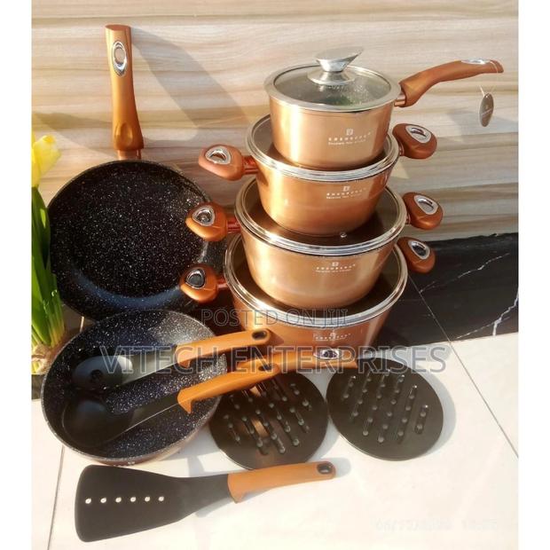 Edenberg Eb-5623 15pcs Cookware Set - - main view