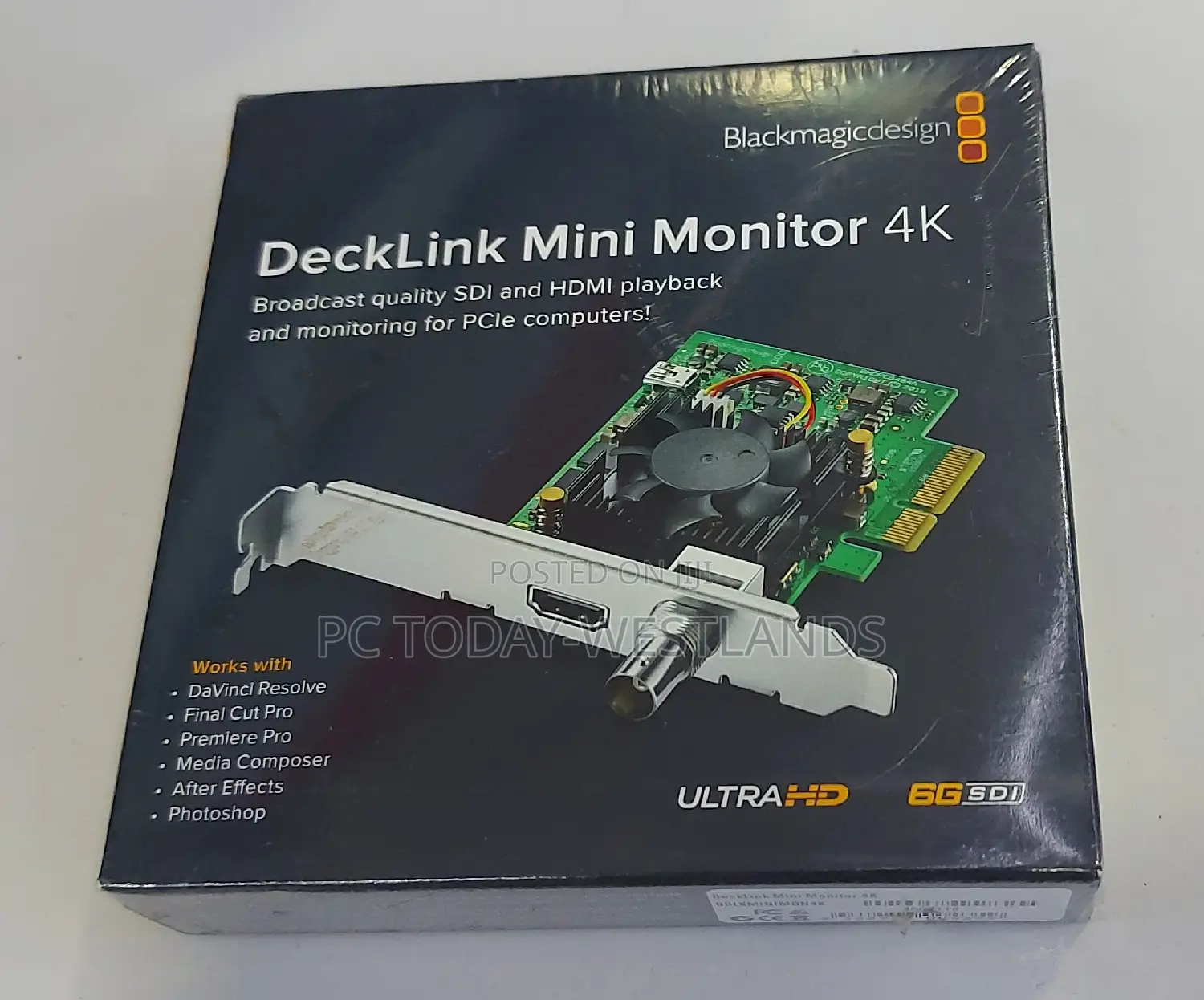 Blackmagic Design Decklink Mini Monitor Playback Card