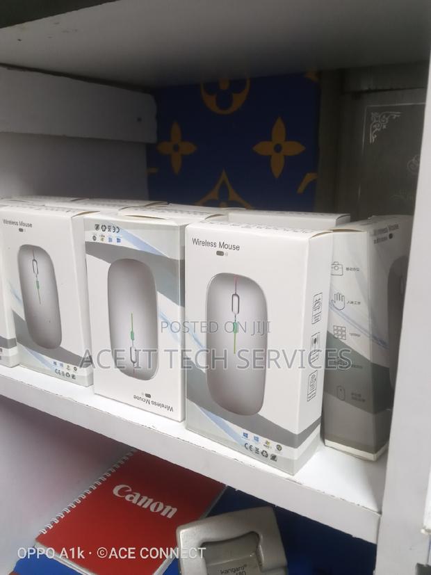 Rechargeable Wireless Enabled Mouse - main view