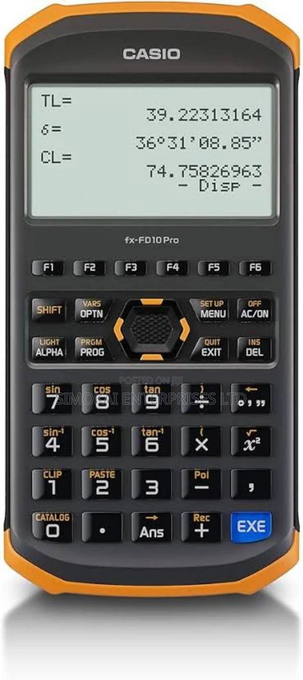 Casio Civil Engineering Surveying Calculator Fx-Fd10 Pro - main view