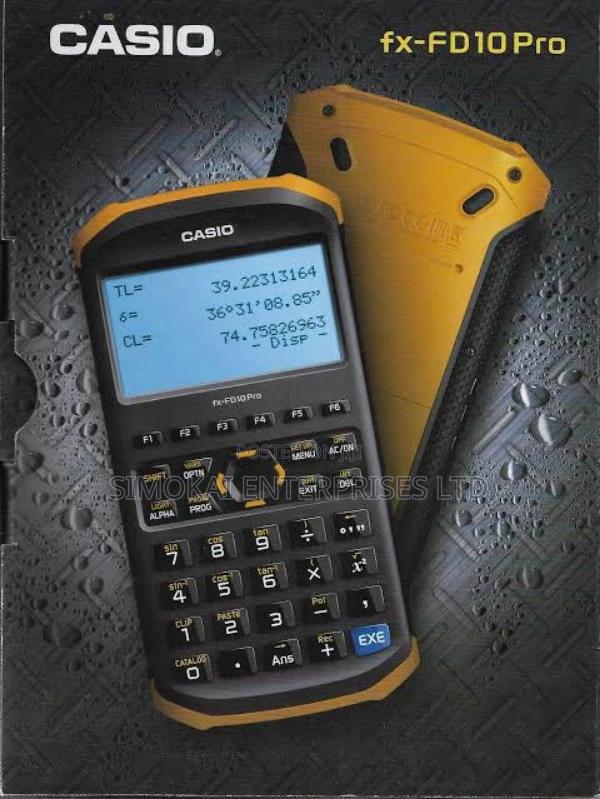 Casio Civil Engineering Specialized Calculator Fx-Fd10 Pro - main view