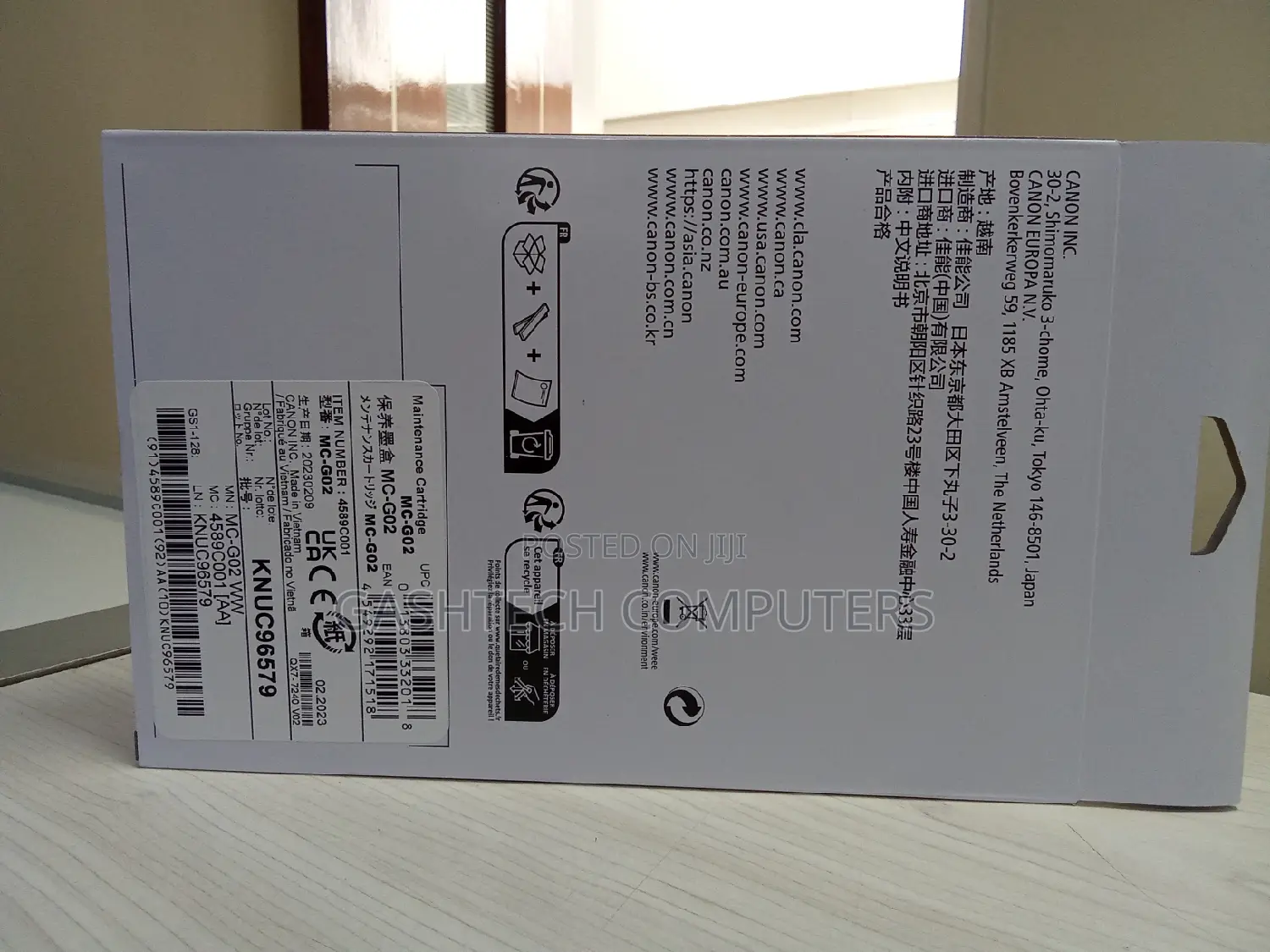 Mc-G02 Maintainance Cartridge /Mc-G02 Maintainance Cartridge